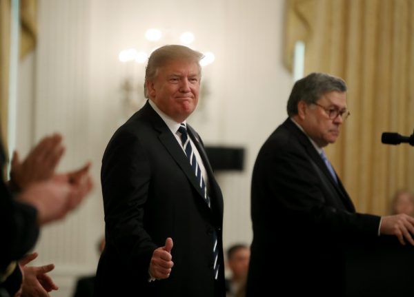 President Donald Trump Presents Public Safety Officer Medal Of Valor