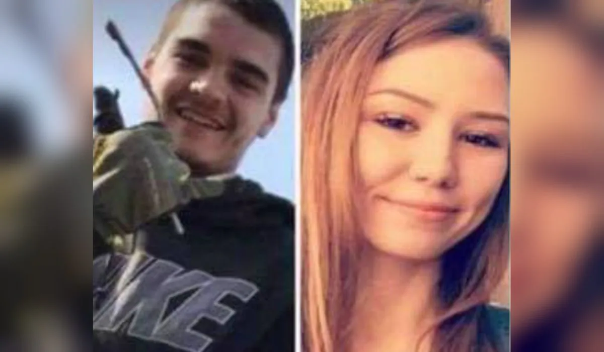 John Reinhardt and Caitlin Frangel (Hazelwood Police Department)
