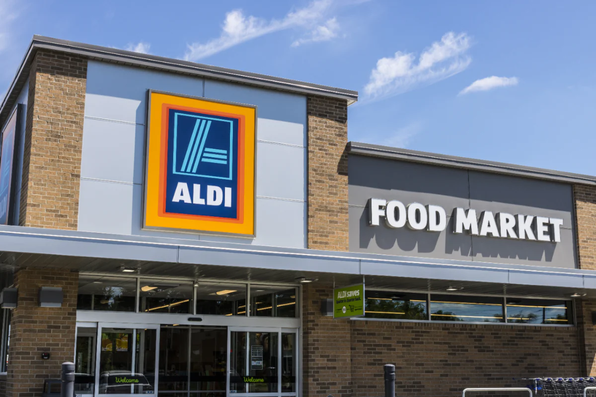 Aldi food market in Indianapolis, Indiana in a file photo. (Jonathan Weiss/Shutterstock)