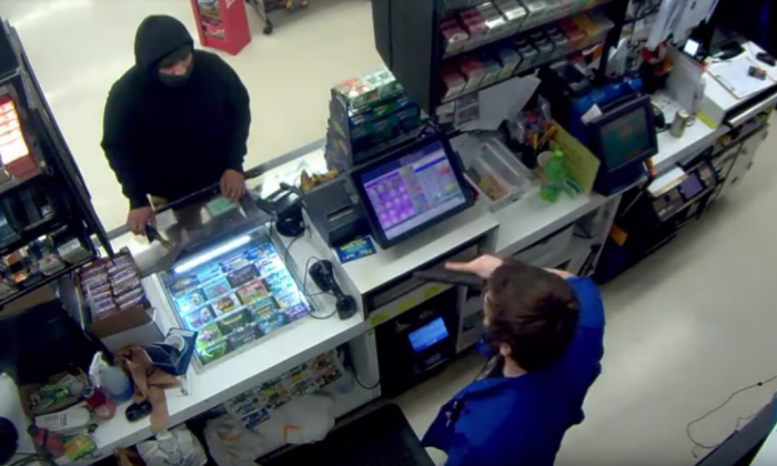 Hatchet-Wielding Thief Flees After Cashier Pulls Out Gun, but What the ...