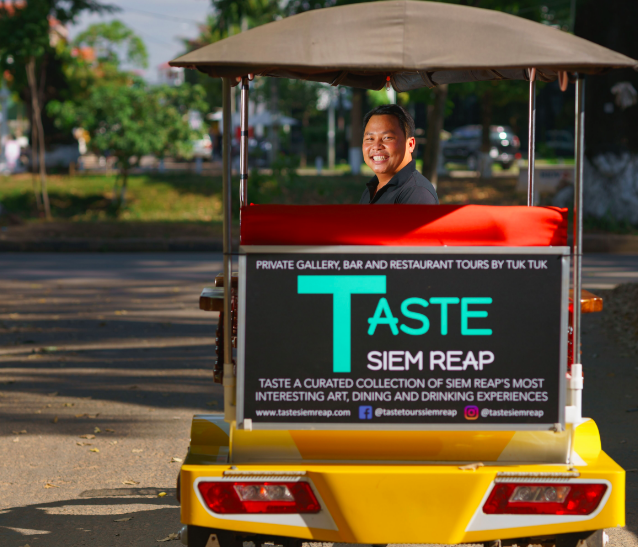 tuk-tuk driver in Siem Reap