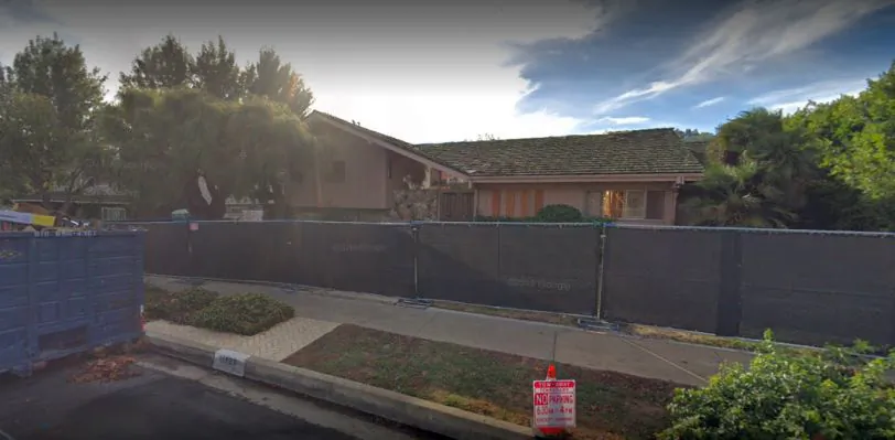The Brady Bunch house in Studio City, California. (Screenshot/Google Street View)
