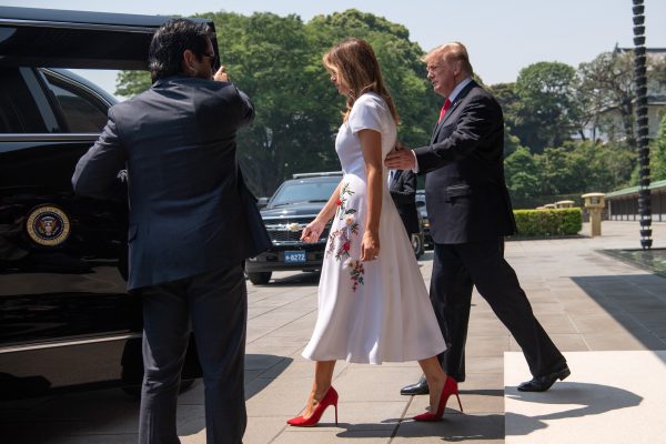 President Donald Trump and First Lady Melania Trump