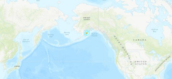 alaska quake epicenter