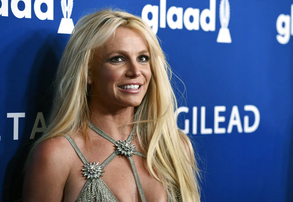 Britney Spears at the 29th annual GLAAD Media Awards in Beverly Hills, Calif. A Los Angeles, on April 12, 2018. (Christ Pizzello/AP Photo)