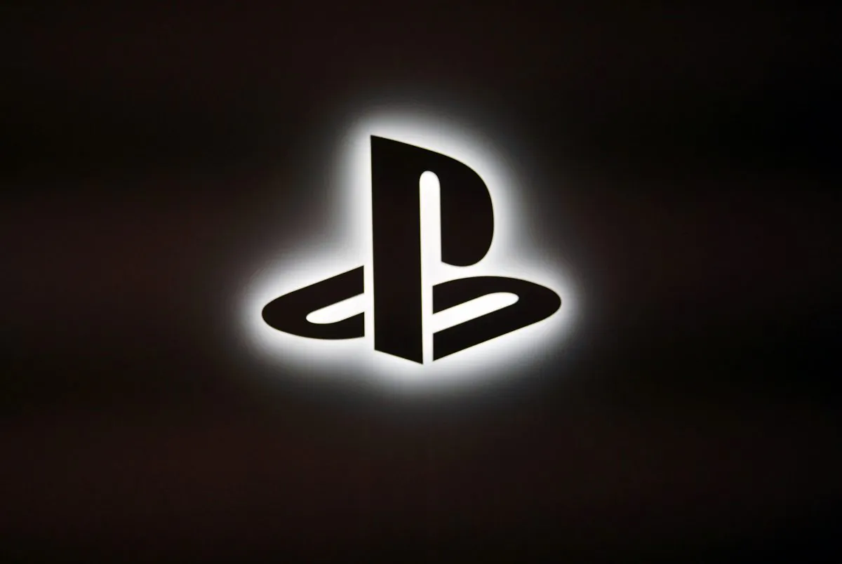 Sony Playstation logo is seen in Tokyo, Japan May 23, 2018. (Toru Hanai/Reuters)