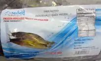 160,000 Pounds of Frozen Fish Recalled Over Fears for Food Safety