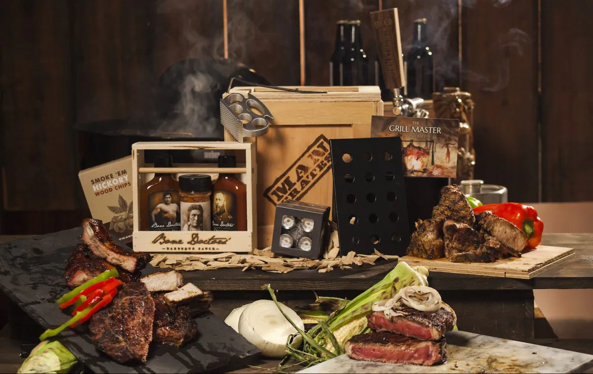 The Grill Master Crate. (Courtesy of Man Crates)