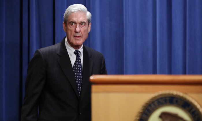 Special Counsel Robert Mueller arrives to make a statement about the Russia investigation at the Justice Department in Washington on May 29, 2019. (Chip Somodevilla/Getty Images)