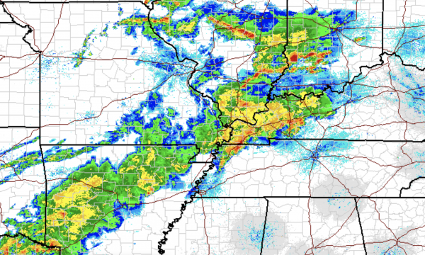 NWS radar tornado warning