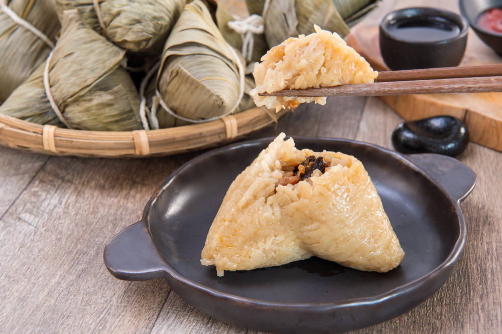 Sticky Rice Dumplings For The Dragon Boat Festival