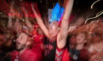 Thousands Crowd Streets Around Toronto to Cheer on the Raptors in Playoff Game