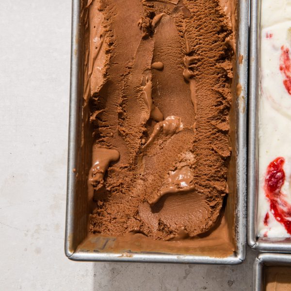 dark chocolate no churn ice cream