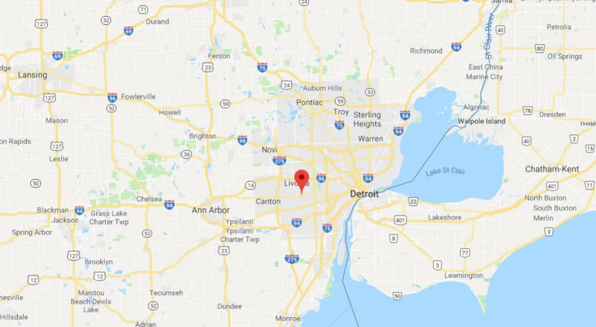 Garden City, Michigan (Google Maps)