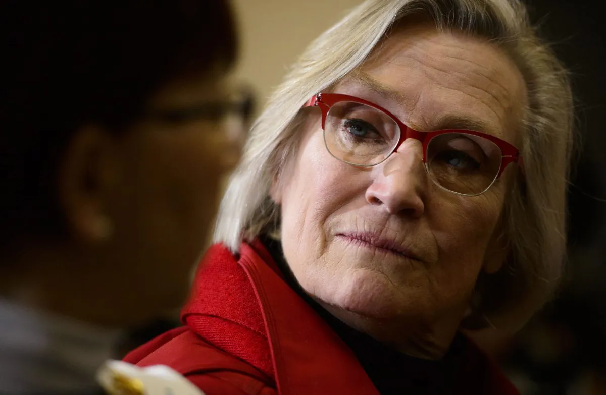 Indigenous and Northern Affairs Minister Carolyn Bennett takes part in an event in Iqaluit, Nunavut March 8, 2019. Issues with policing and the inequalities in the legal system are set to figure prominently in the much-anticipated report on missing and murdered Indigenous women to be released June 1, 2019. (The Canadian Press/Sean Kilpatrick)