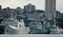 Three People’s Liberation Army Ships Dock in Sydney Harbour for 4 Day Stopover