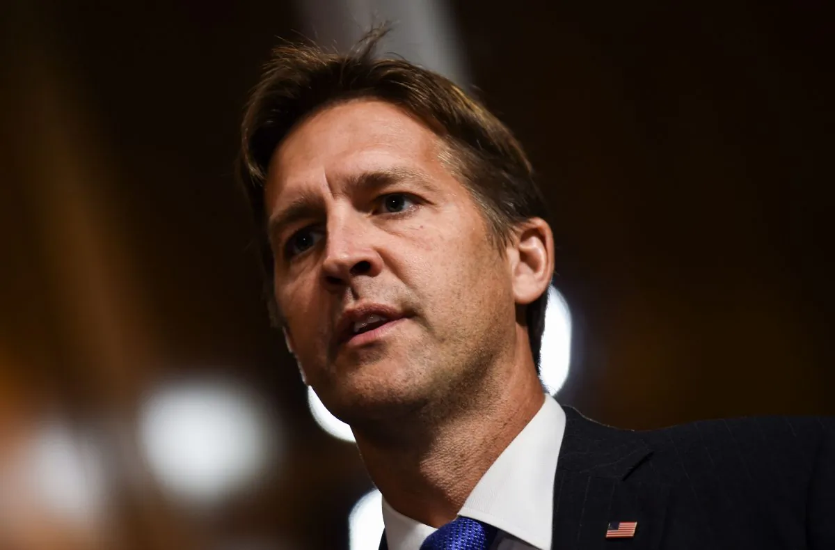 Sen. Ben Sasse (R-Neb.) on Capitol Hill in Washington on Sept. 28, 2018. (BRENDAN SMIALOWSKI/AFP/Getty Images)