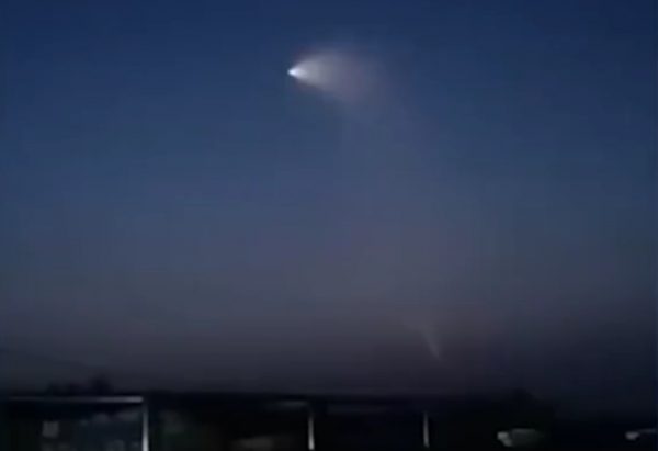 Chinese rocket ufo