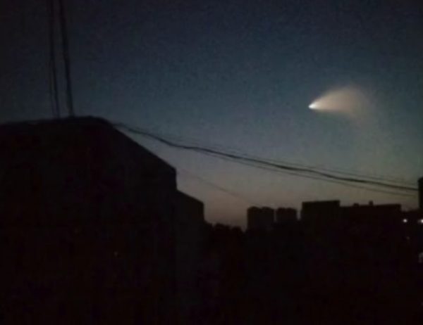 Chinese rocket ufo