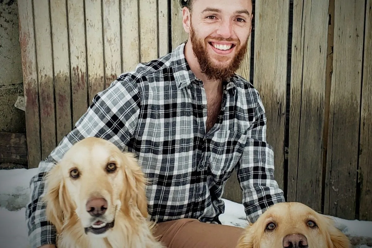 Kyler Bourgeous was running on a trail in Antelope Island State Park  when he encountered a bison that gored and trampled him on June 1, 2019. (Kyler Bourgeous/GoFundMe)