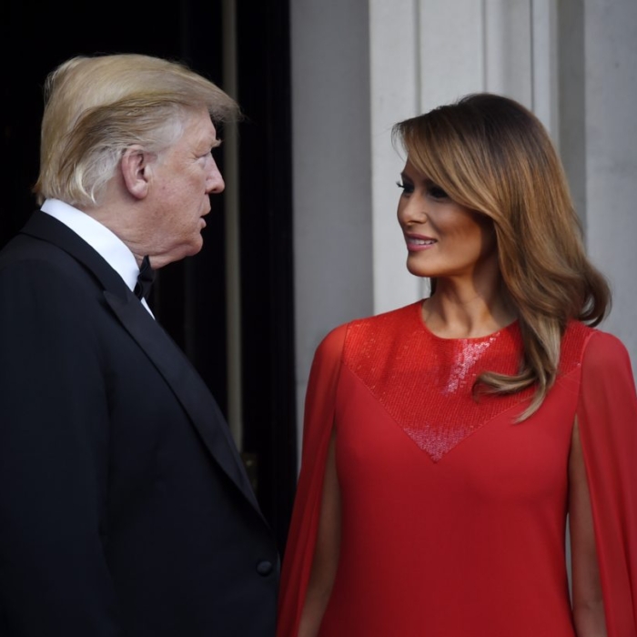 melania red cape dress Dress Like The First Lady! ( featuring FashionMia) | Simone