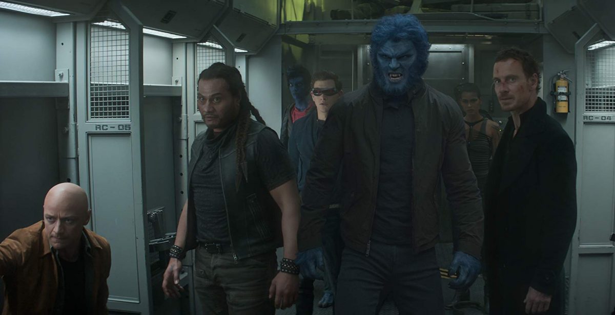 X-men on a train