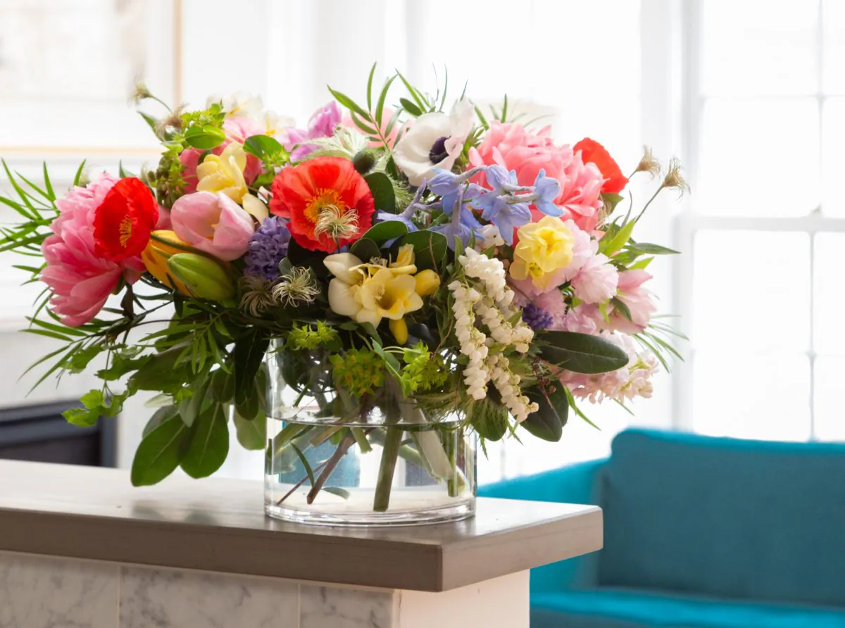 An arrangement by Little Acre Flowers. (Jenn Verrier Photography)