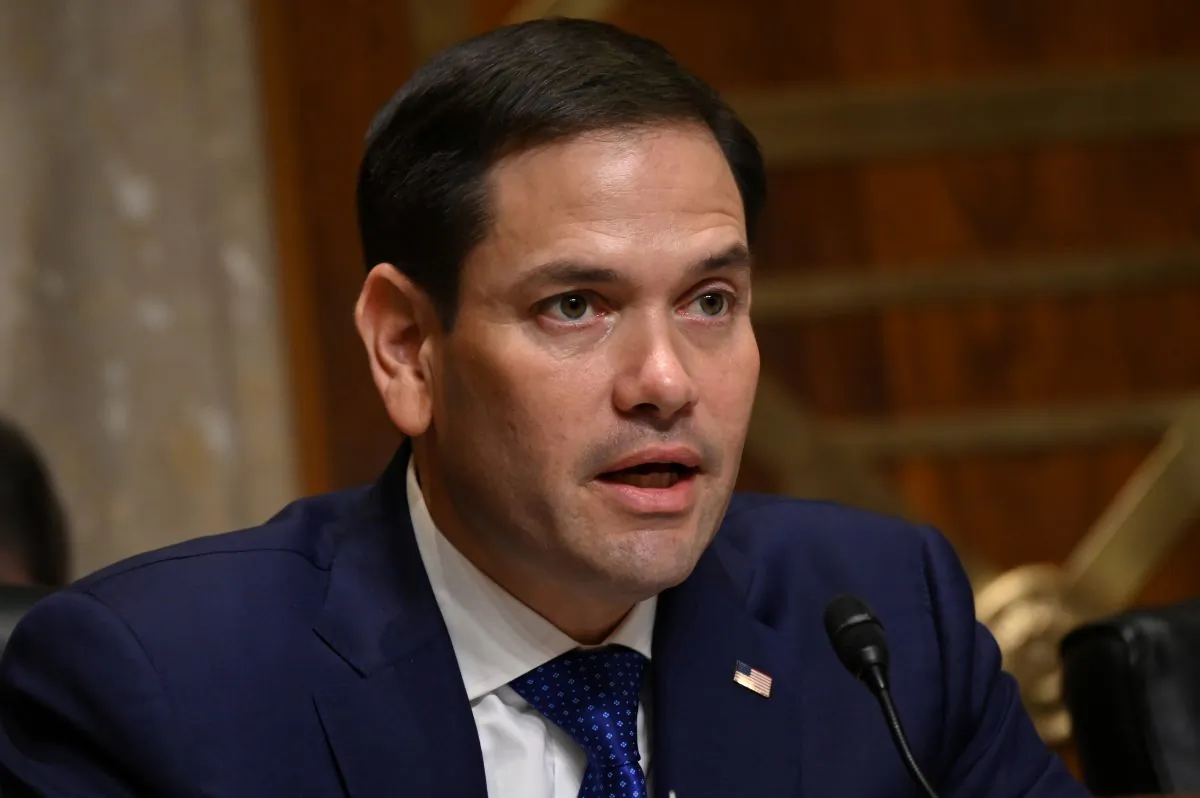 Sen. Marco Rubio (R-Fla.) on Capitol Hill in Washington on April 10, 2019. (Erin Scott/Reuters)