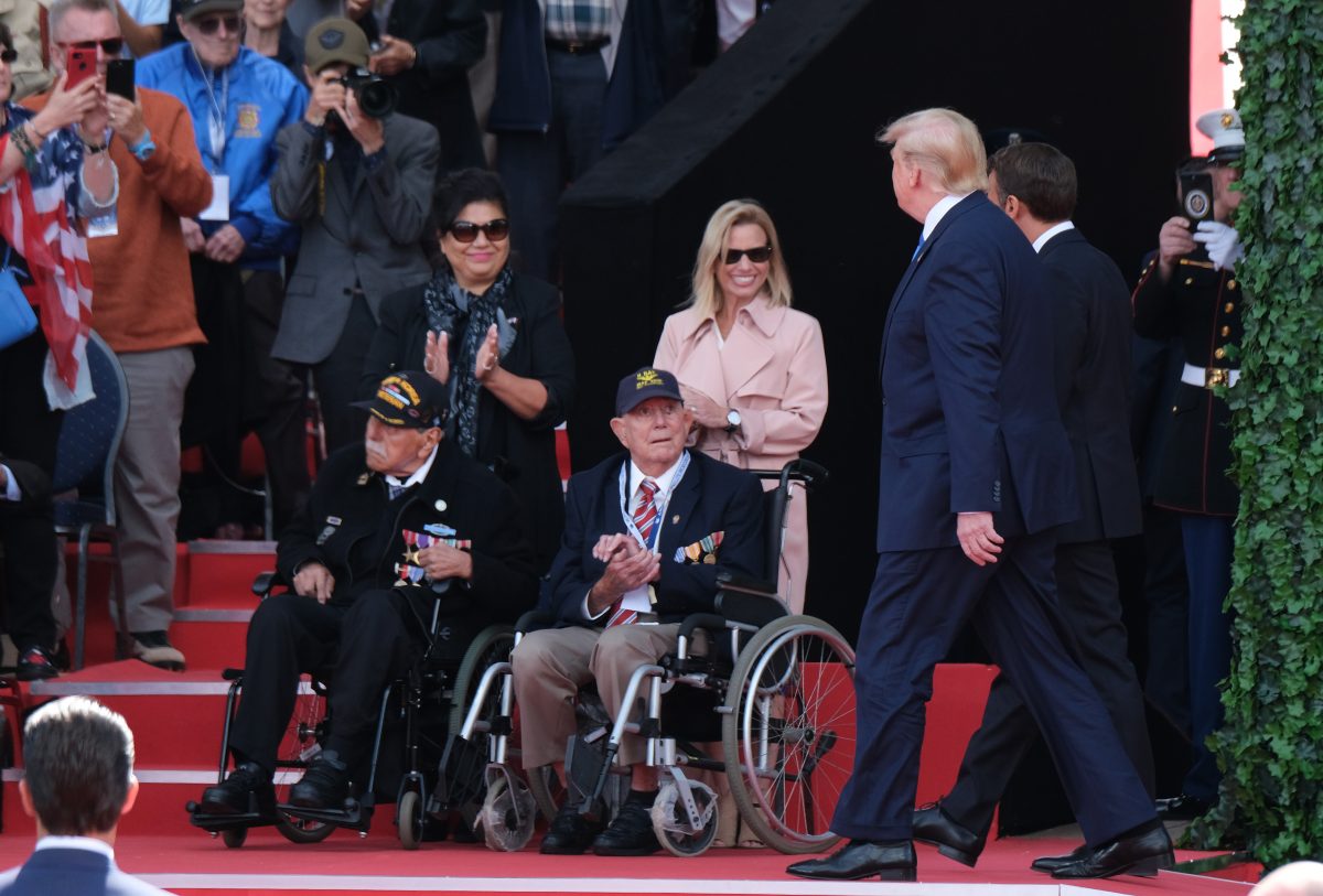 President Donald Trump and French President Emmanuel Macron