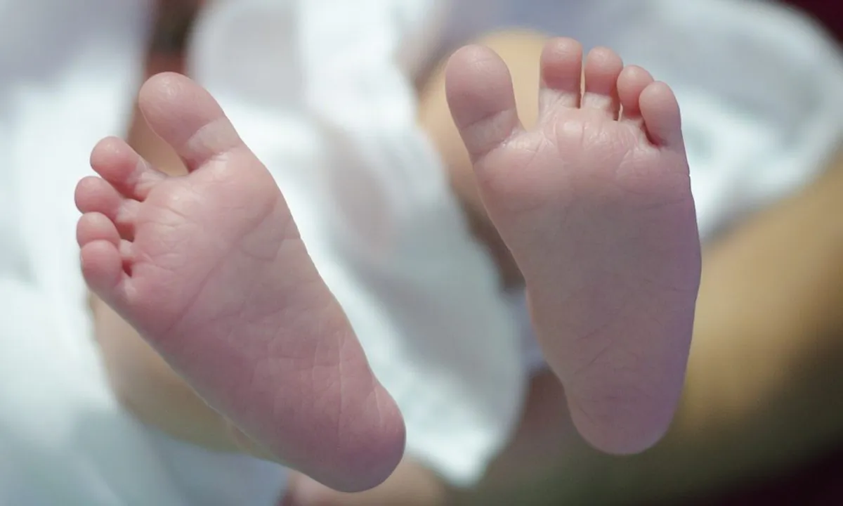 A new born baby's feet. (Diowcnx/Pixabay)