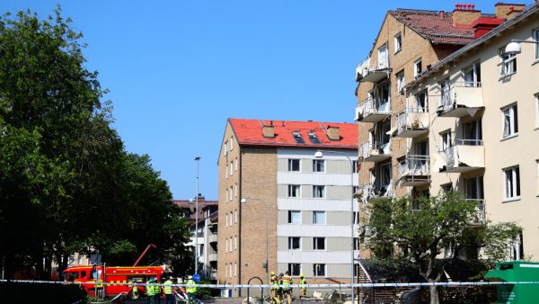 explosion in Linkoping, Sweden 1