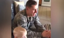 Family Surprises Active Duty Military Dad For His Birthday