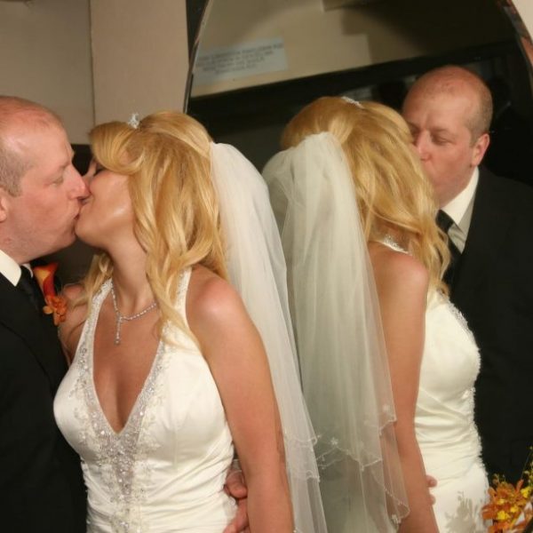 Miranda Schaup-Werner with her husband,