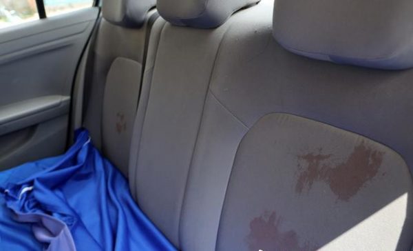 Woman blood taxi