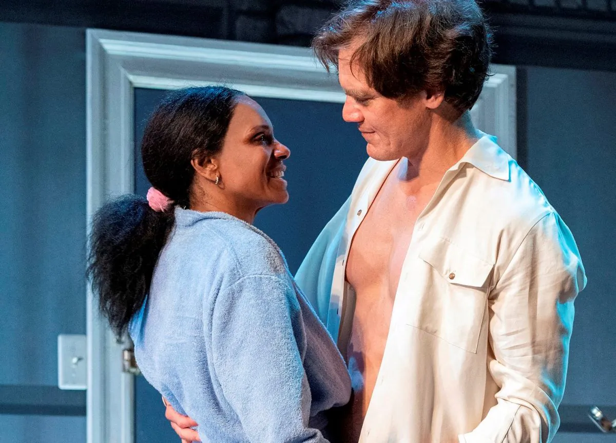 Audra McDonald and Michael Shannon in “Frankie and Johnny in the Clair de Lune.” (Deen van Meer)