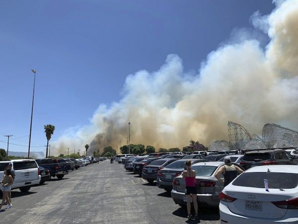 Six flags fire