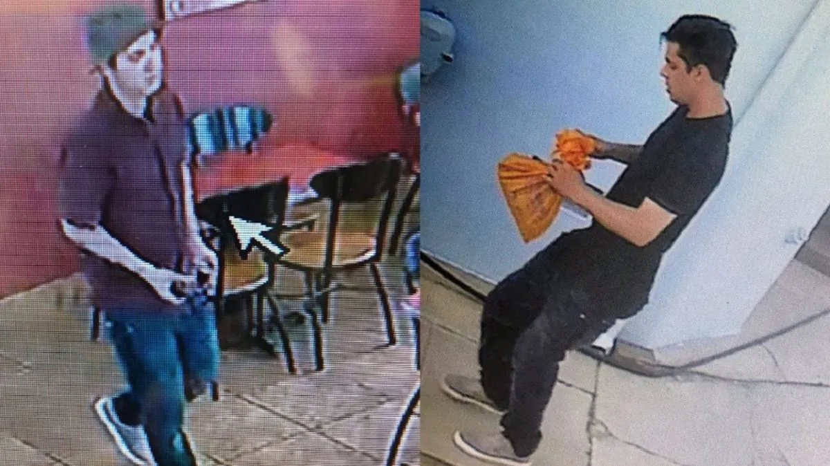 The man who authorities said was captured on surveillance footage shooting an off-duty Los Angeles County Sheriff's deputy in the head in a Jack in the Box in Alhambra, Calif. on June 10, 2019. (Los Angeles County Sheriff Department)