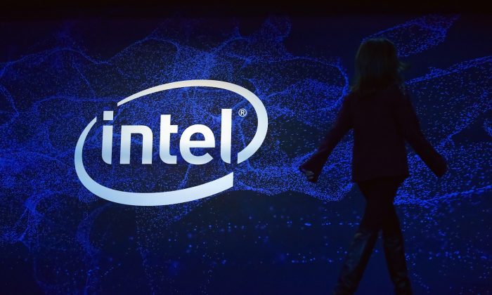 An Intel press event for CES 2019 at the Mandalay Bay Convention Center in Las Vegas on Jan. 7, 2019. (David Becker/Getty Images)