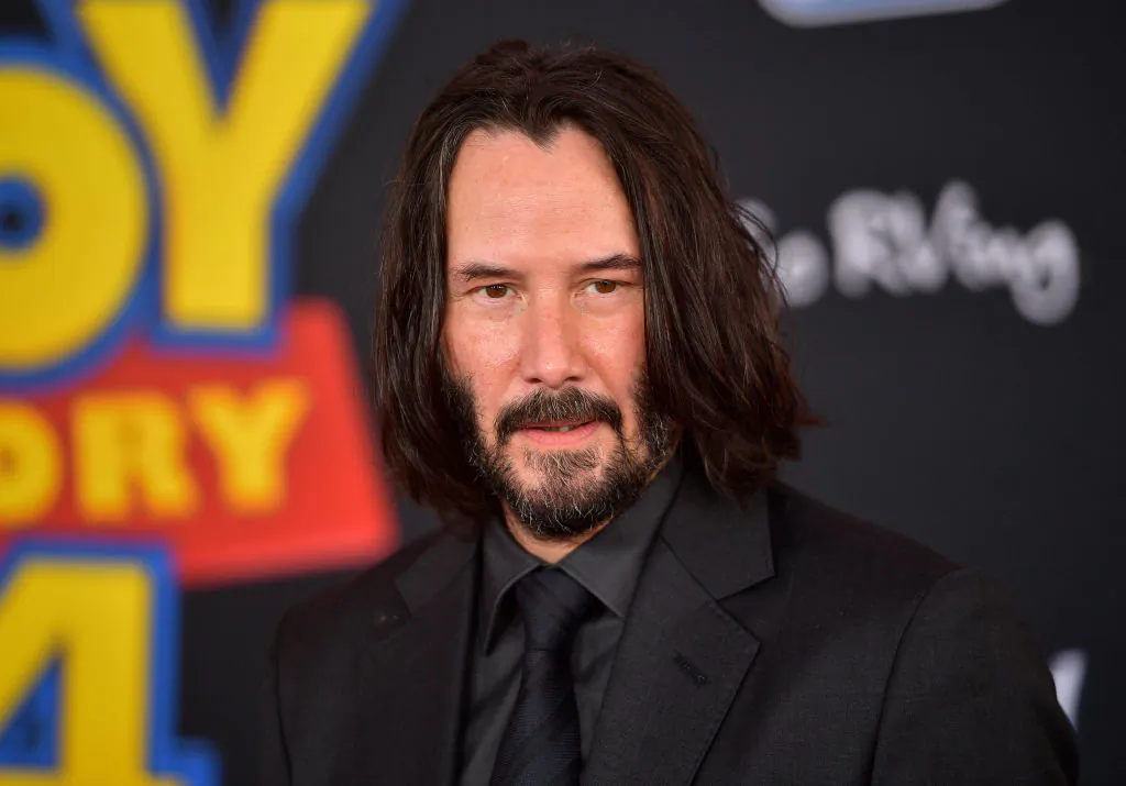 Keanu Reeves attends the premiere of "Toy Story 4" in Los Angeles, California, on June 11, 2019. (Matt Winkelmeyer/Getty Images)