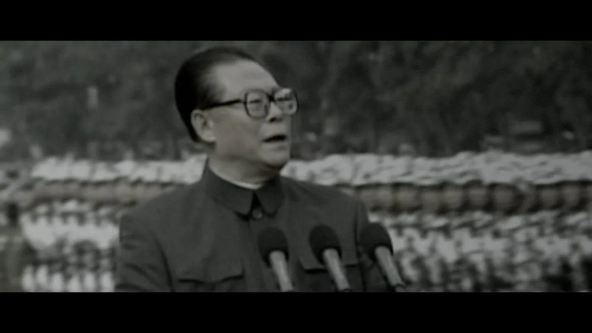 Jiang Zemin became CCP general secretary in the aftermath of the 1989 Tiananmen Massacre, and began an era of unbridled regime corruption. (Screenshot/NTD Television)  