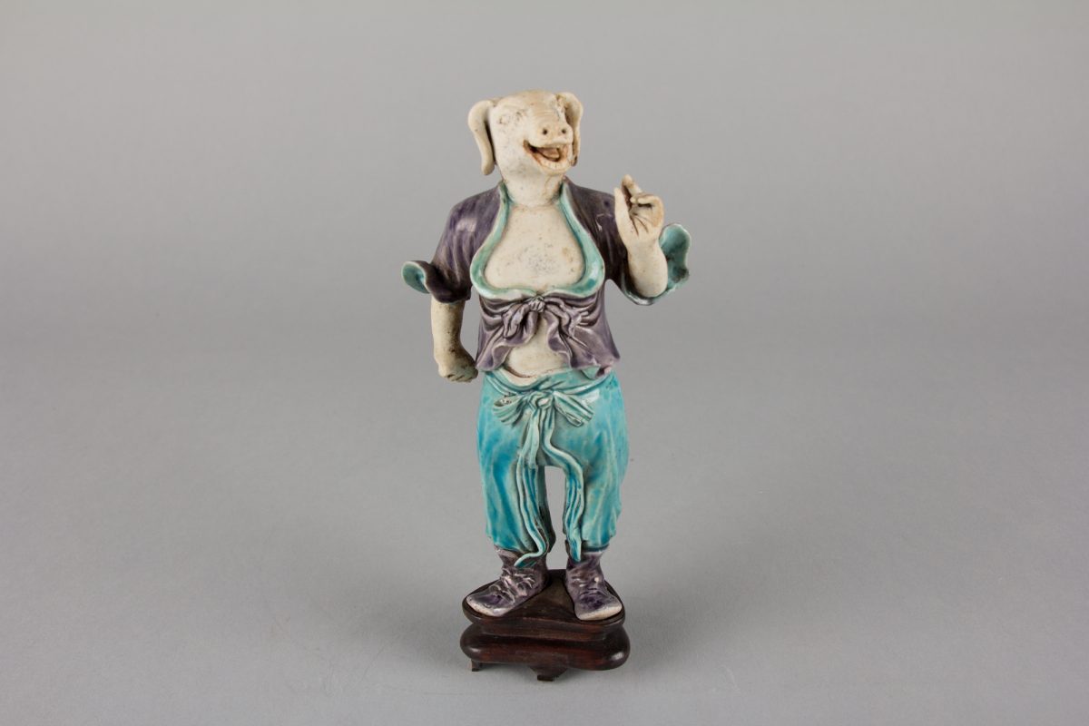 Pig statuette-Qing Dynasty