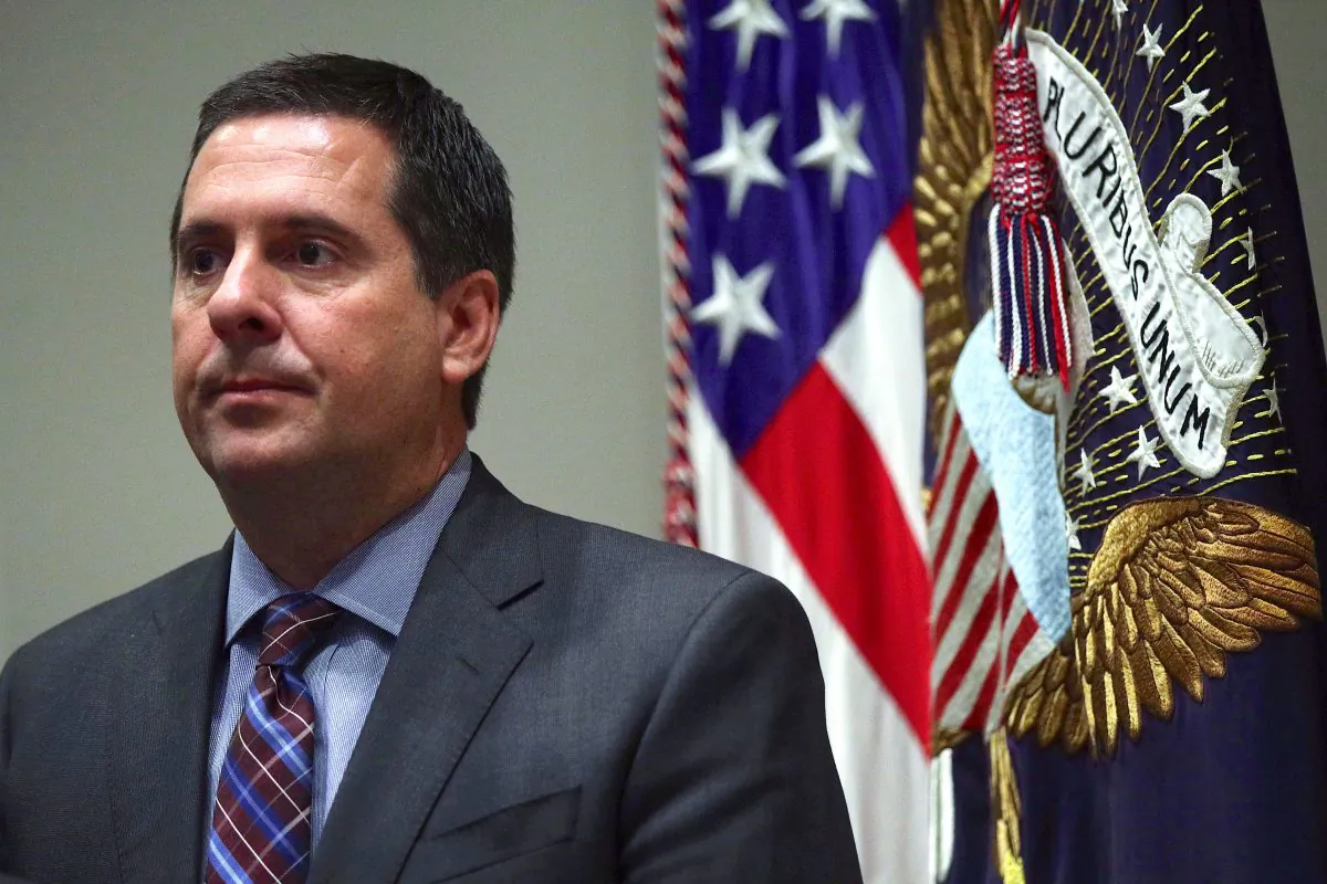 Rep. Devin Nunes at the White House on May 9, 2019. (Alex Wong/Getty Images)