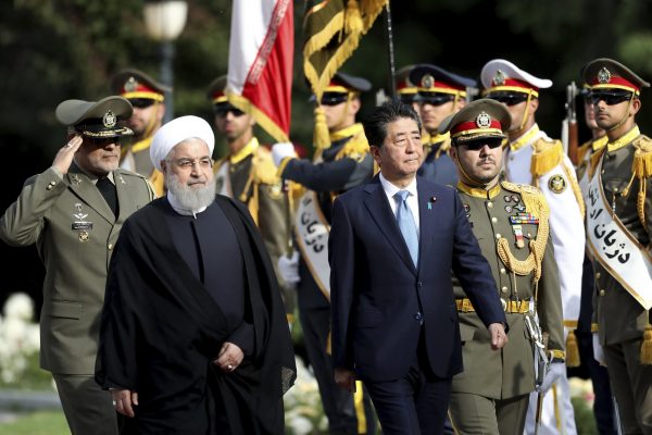 PM Shinzo Abe and Ali Khamenei 3
