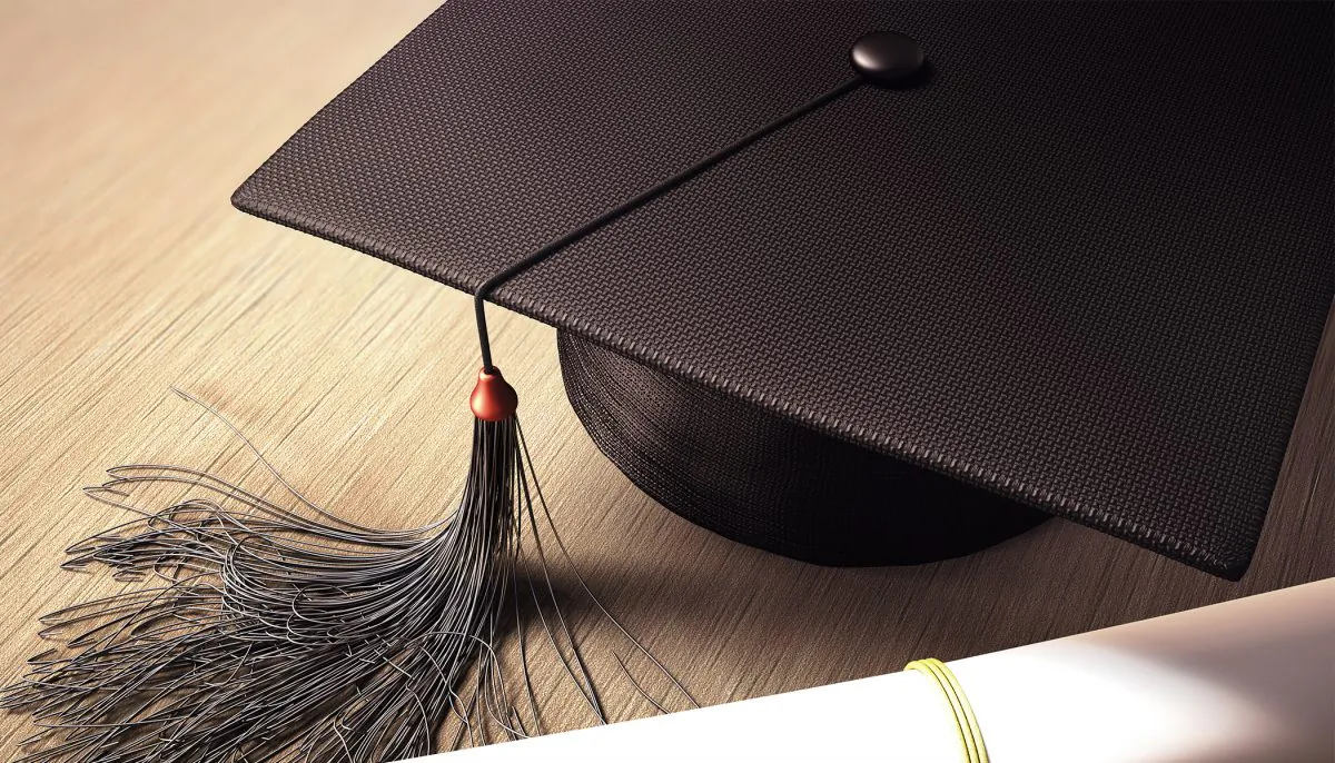 A graduation cap in a file photo. (Illustration/ Shutterstock)
