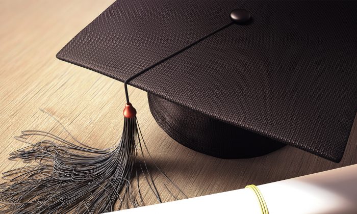 A graduation cap in a file photo. (Illustration/ Shutterstock)

