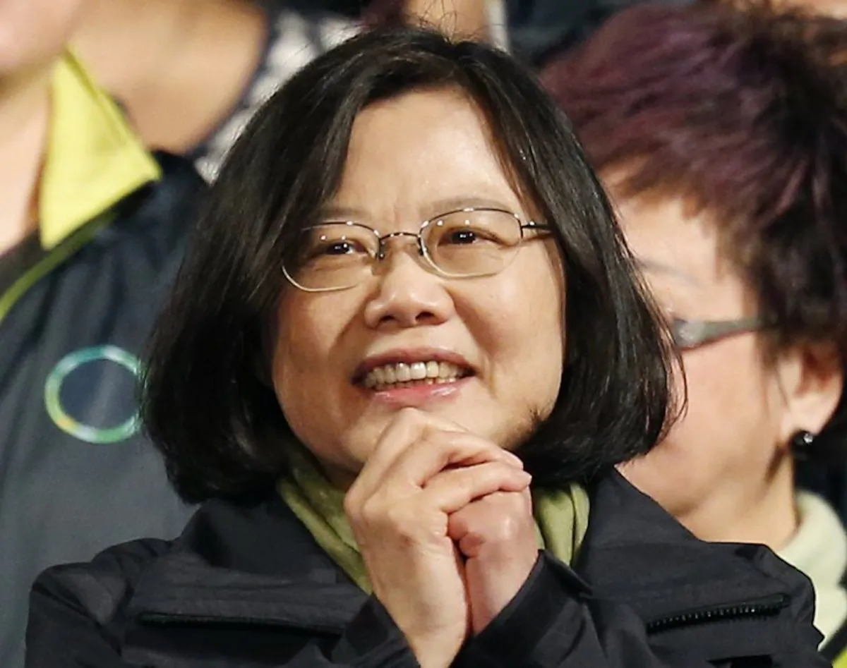 Taiwan leader Tsai has won a ruling party primary, setting up a likely run for re-election in January. The Democratic Progressive Party announced the primary results on June 13, 2019. (Wally Santana/AP)