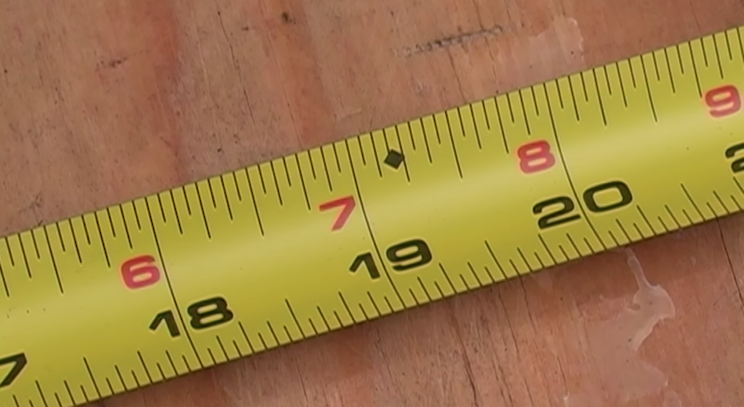 a tape measure