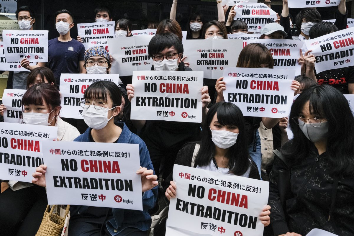 Hong Kongers Protest Over China Extradition Law