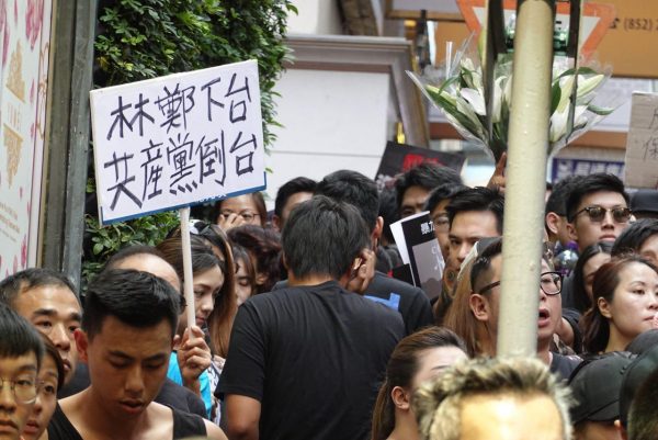 HK protest signs