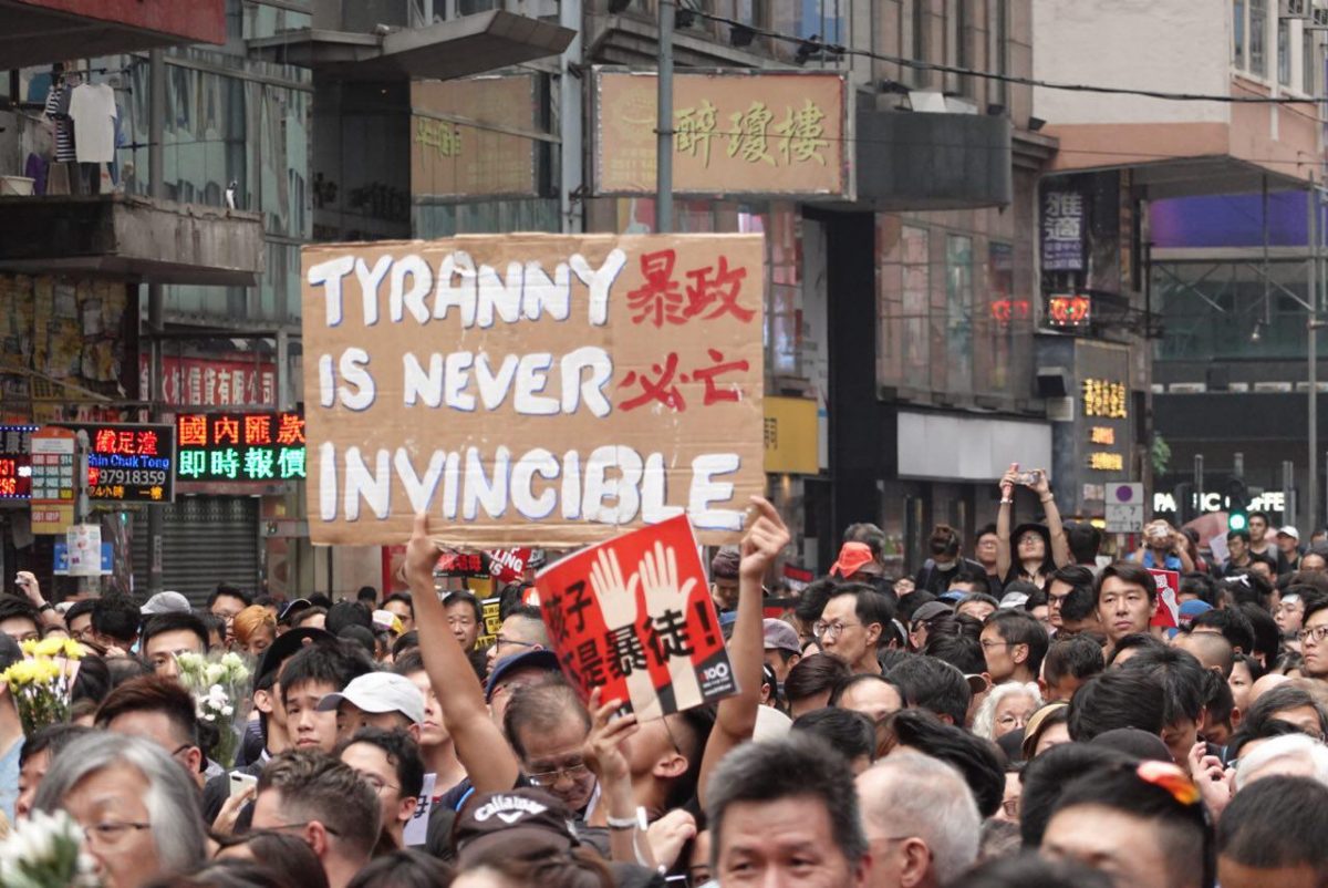 June 16 Hong Kong protest